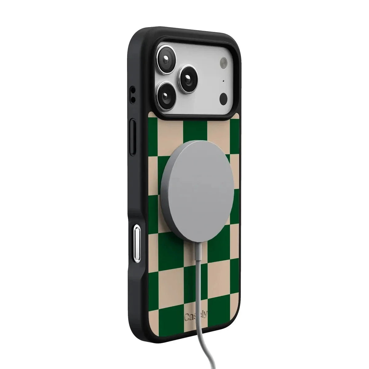 Fit Check | Green Checkerboard Case iPhone Case get.casely
