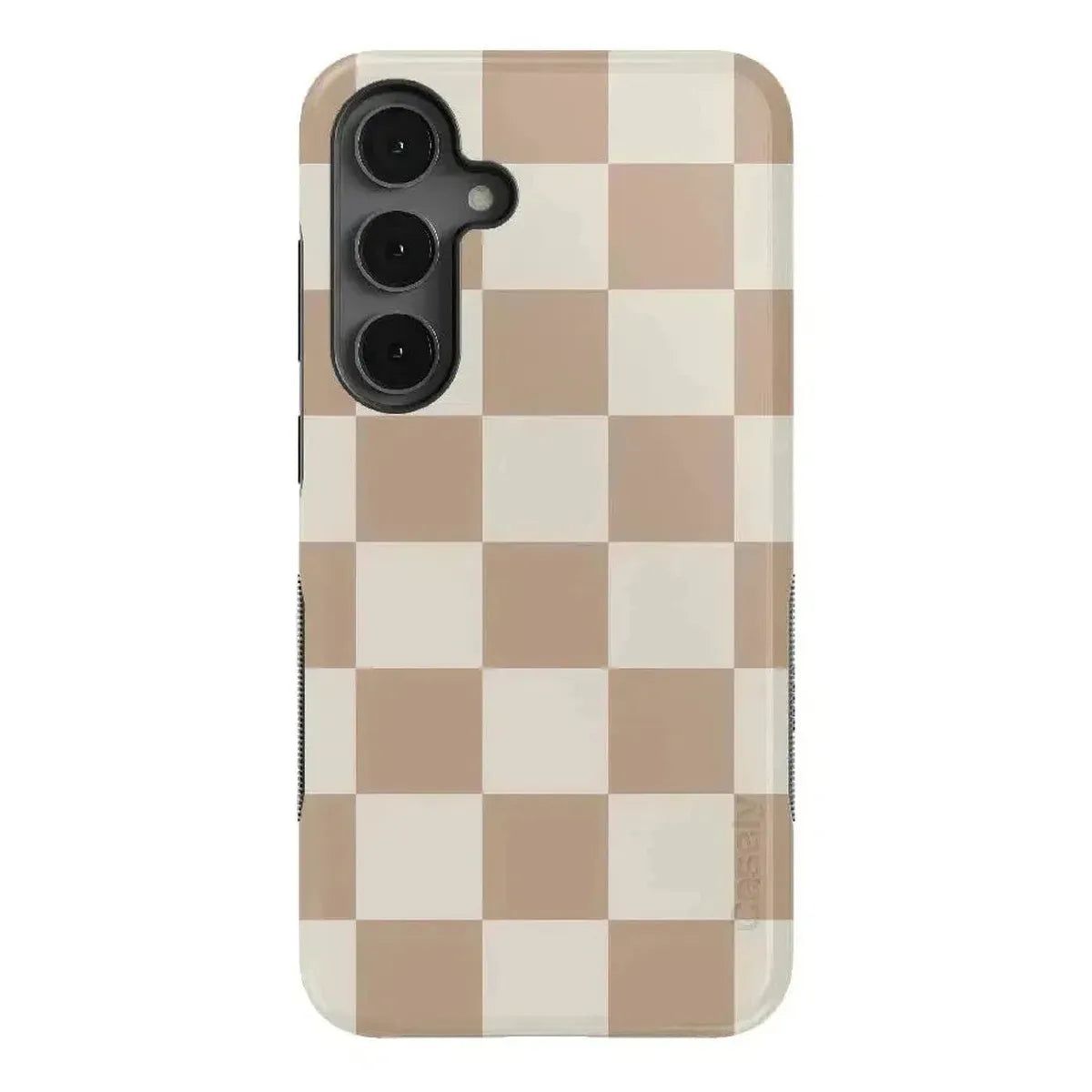 Fit Check | Neutral Checkerboard Samsung Case Samsung Case Casetry Bold Flex + MagSafe® Galaxy S25 Plus