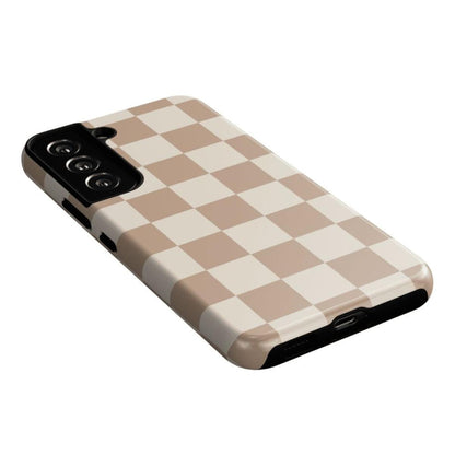 Fit Check | Neutral Checkerboard Samsung Case Samsung Case Casetry
