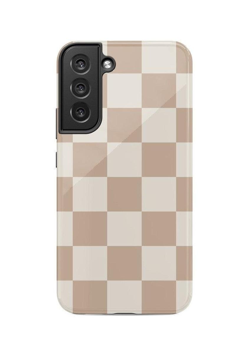 Fit Check | Neutral Checkerboard Samsung Case Samsung Case Casetry