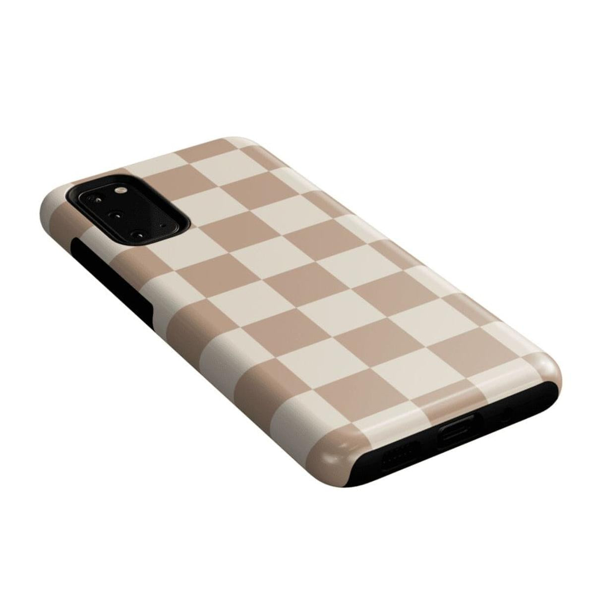 Fit Check | Neutral Checkerboard Samsung Case Samsung Case Casetry
