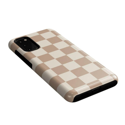 Fit Check | Neutral Checkerboard Samsung Case Samsung Case Casetry