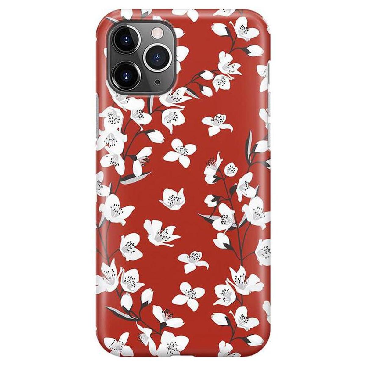 Floral Forest | Red Cherry Blossom Floral Case iPhone Case get.casely Classic iPhone 11 Pro