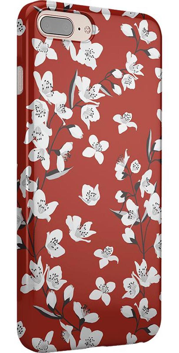 Floral Forest | Red Cherry Blossom Floral Case iPhone Case get.casely