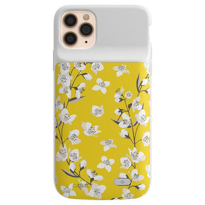 Floral Forest | Yellow Cherry Blossom Floral Case iPhone Case get.casely