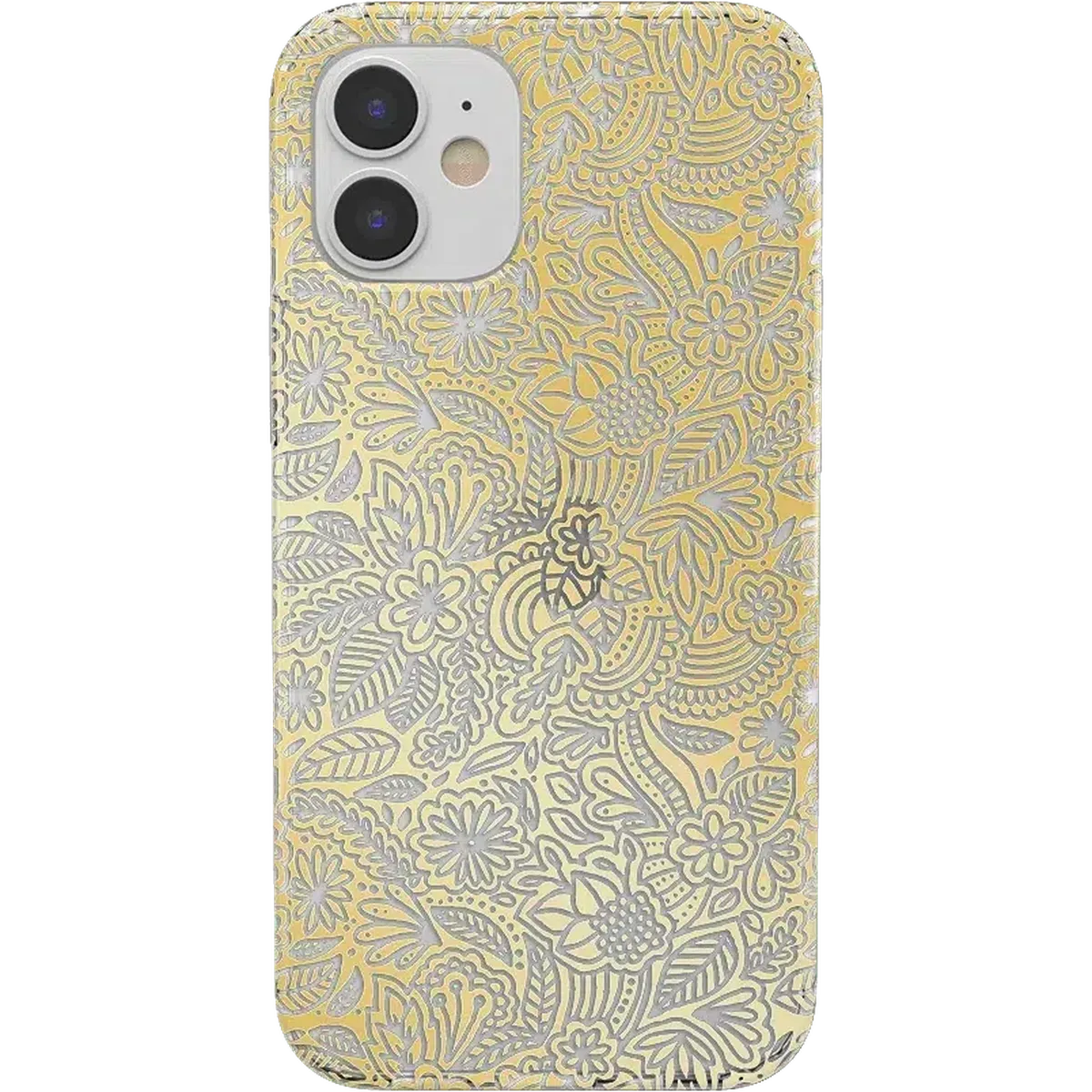 Floral Mandala | Rose Gold Clear Case iPhone Case get.casely