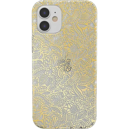 Floral Mandala | Rose Gold Clear Case iPhone Case get.casely