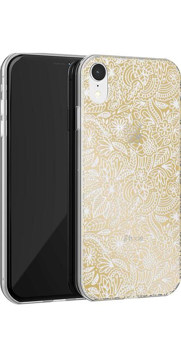 Floral Mandala | Rose Gold Clear Case iPhone Case get.casely