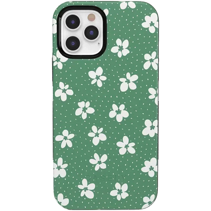 Flower My World | Jade Green Floral Case iPhone Case get.casely Bold iPhone 12 Pro Max