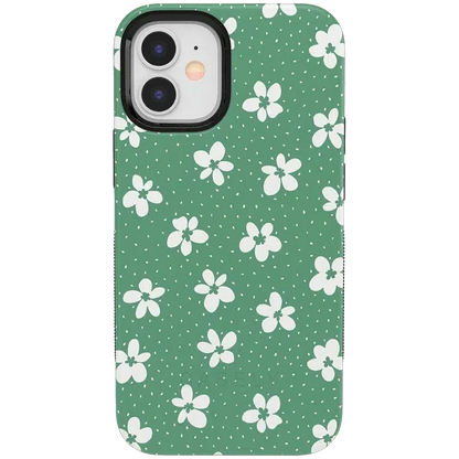 Flower My World | Jade Green Floral Case iPhone Case get.casely