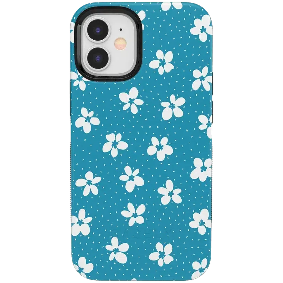 Flower My World | Ocean Blue Floral Case iPhone Case get.casely Bold iPhone 12 Mini