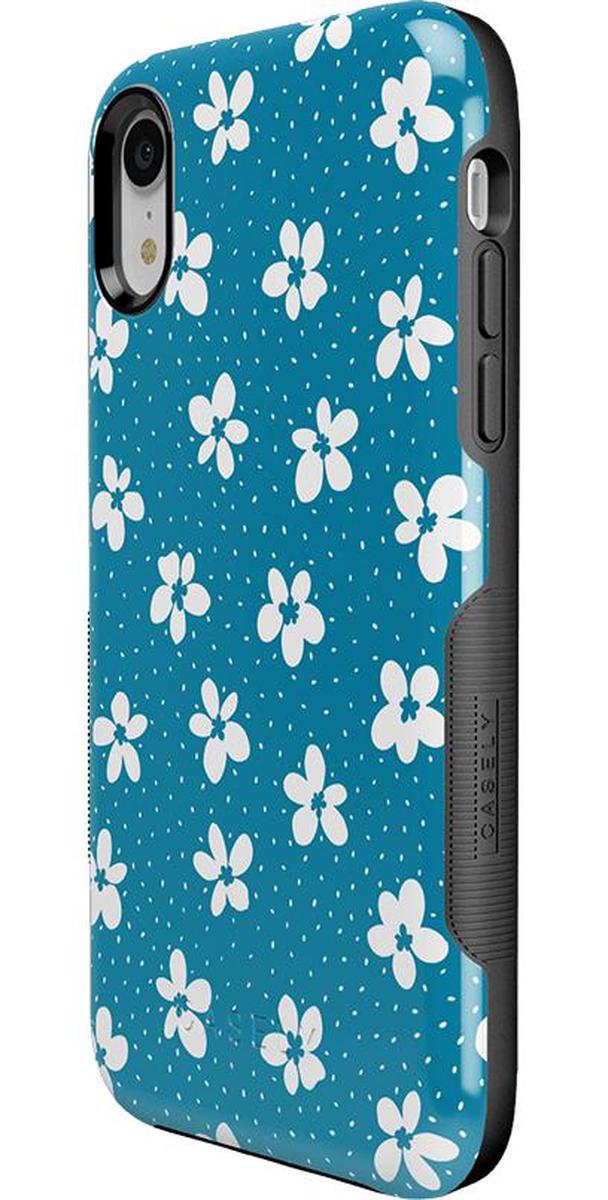 Flower My World | Ocean Blue Floral Case iPhone Case get.casely