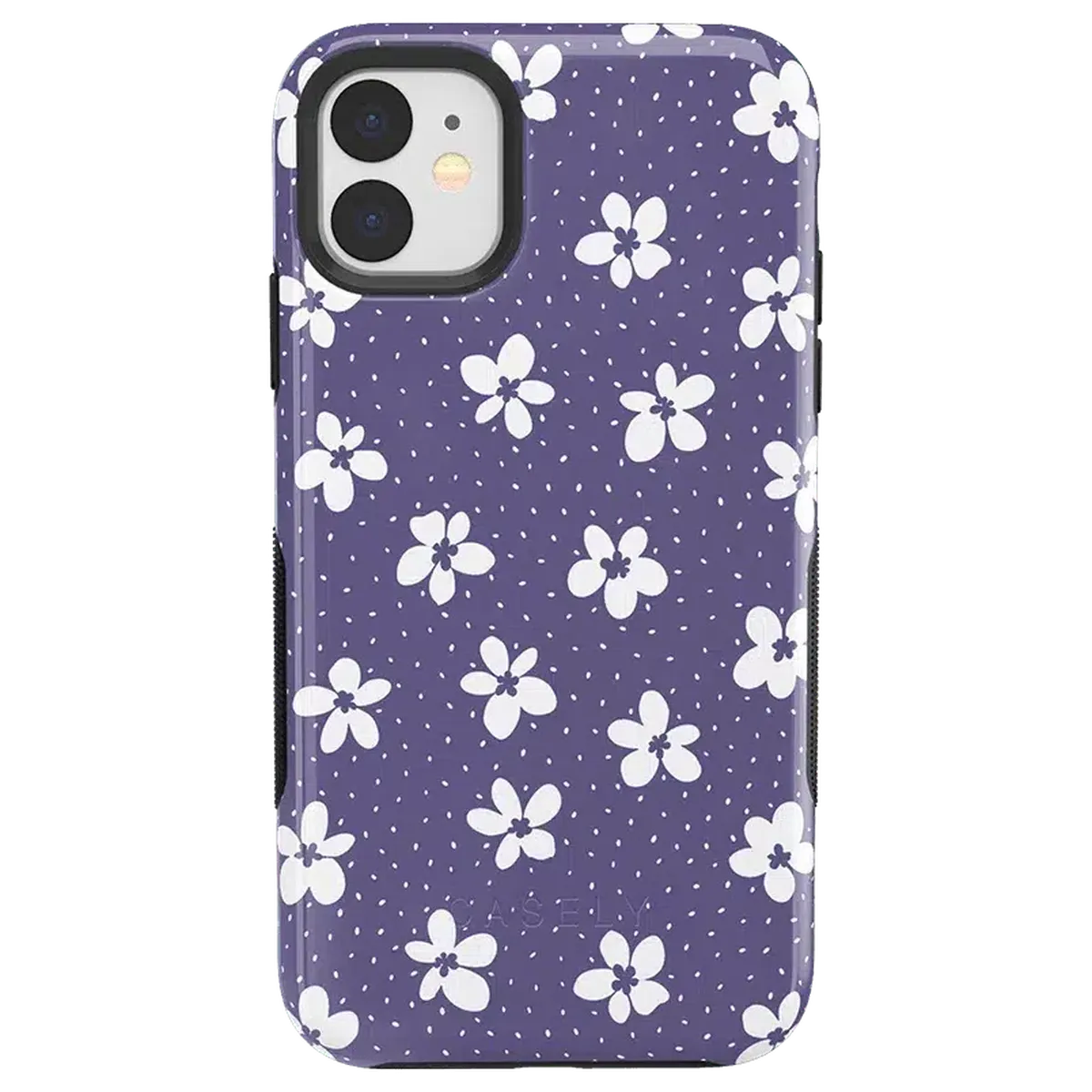 Flower My World | Purple Mauve Floral Case iPhone Case get.casely Bold iPhone 11