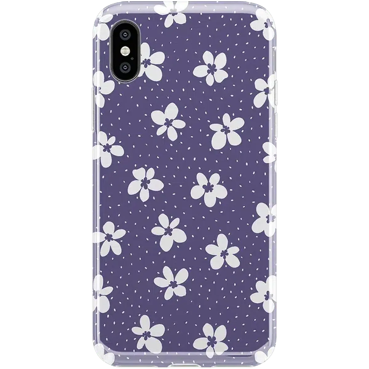 Flower My World | Purple Mauve Floral Case iPhone Case get.casely Classic iPhone XS Max