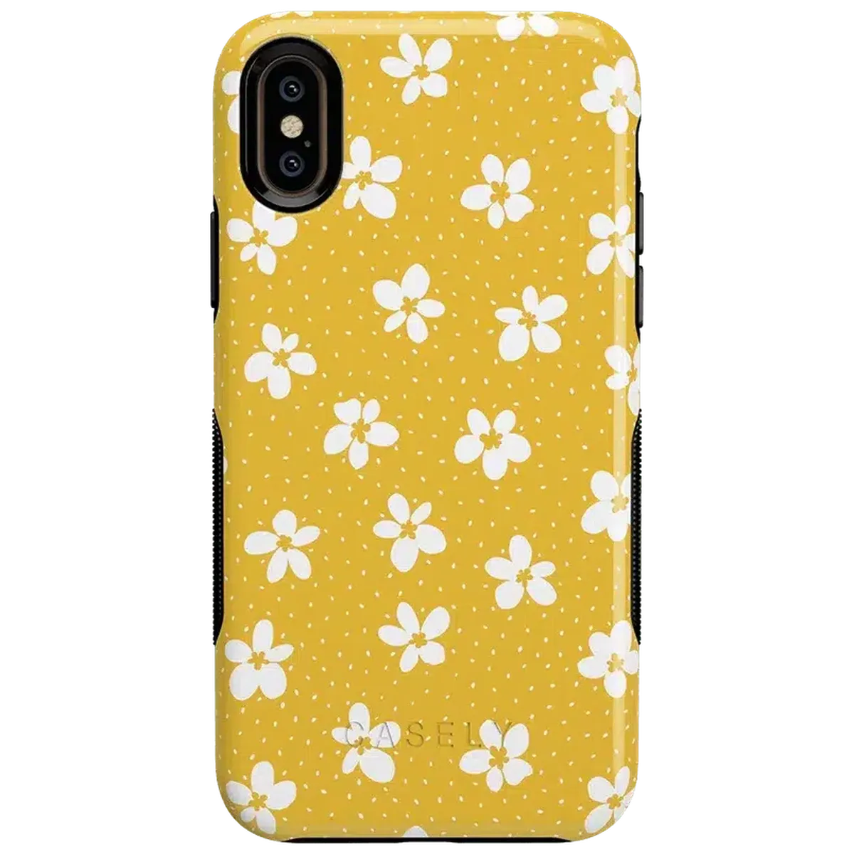 Flower My World | Yellow Floral Case iPhone Case get.casely Bold iPhone XS Max