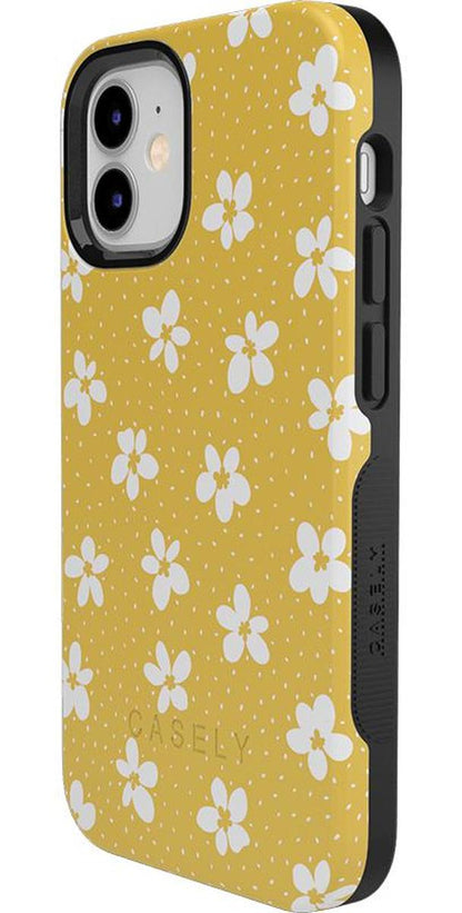 Flower My World | Yellow Floral Case iPhone Case get.casely