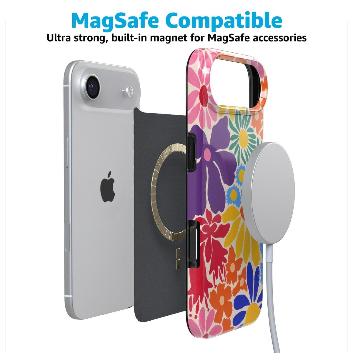 Flower Patch | Multi-Color Floral Case iPhone Case get.casely