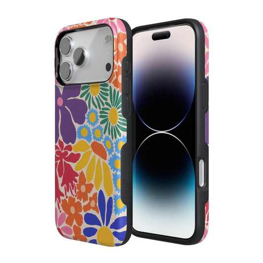 Flower Patch | Multi-Color Floral Case iPhone Case get.casely
