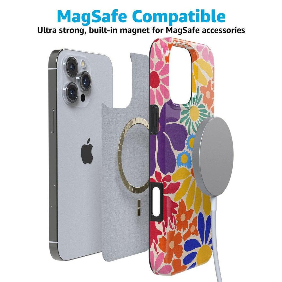 Flower Patch | Multi-Color Floral Case iPhone Case get.casely