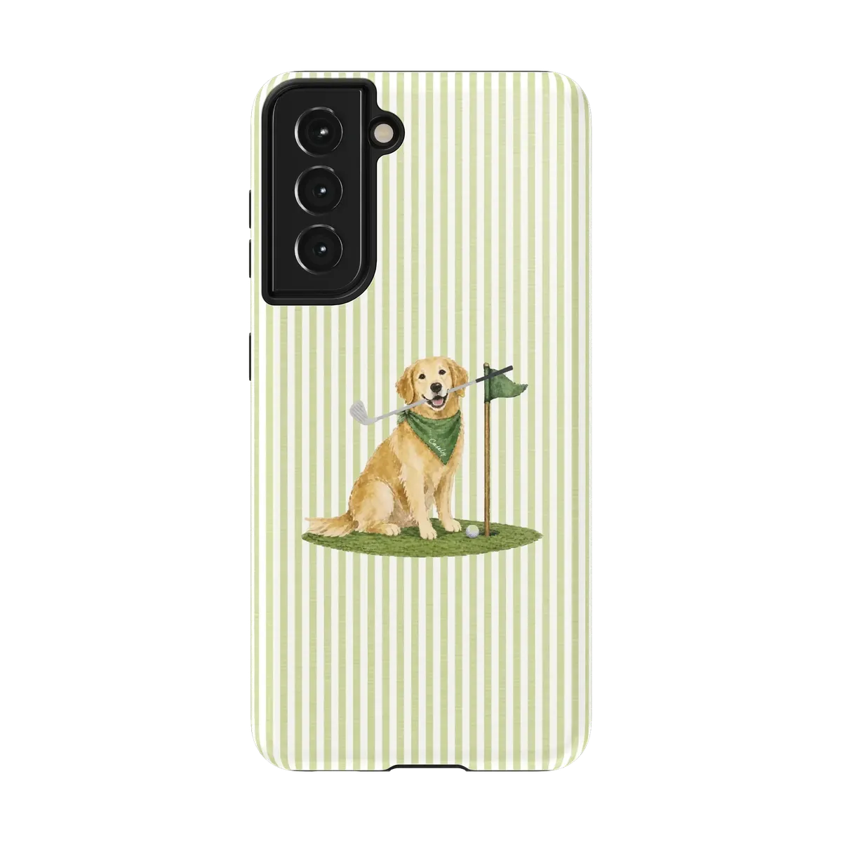 Golden on the Green | Clubhouse Case - Galaxy S21