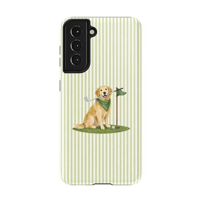 Golden on the Green | Clubhouse Case - Galaxy S21