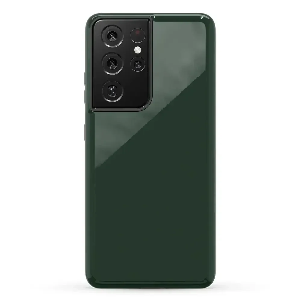 Forest Green | The Boyfriend Collection Phone Case get.casely Essential Galaxy S21 Ultra