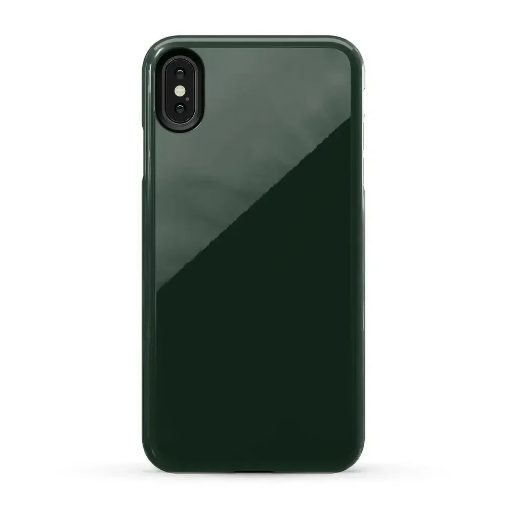 Forest Green | The Boyfriend Collection Phone Case get.casely Essential iPhone XS Max