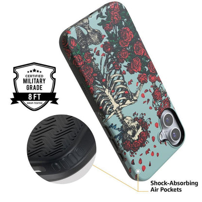 Forever Grateful | Grateful Dead Skeleton Floral Case iPhone Case Grateful Dead