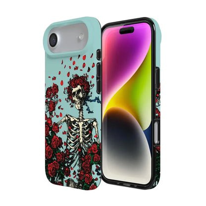 Forever Grateful | Grateful Dead Skeleton Floral Case iPhone Case Grateful Dead