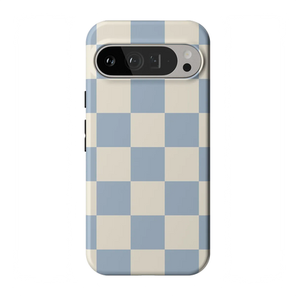 Fit Check | Light Blue Checkerboard Case - Google Pixel 9 Pro XL