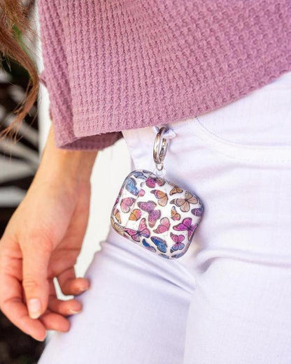 Free Spirit | Rainbow Butterfly AirPods Case AirPods Case get.casely