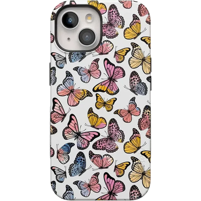 Free Spirit | Rainbow Butterfly Case iPhone Case get.casely Bold Flex + MagSafe® iPhone 15 Plus