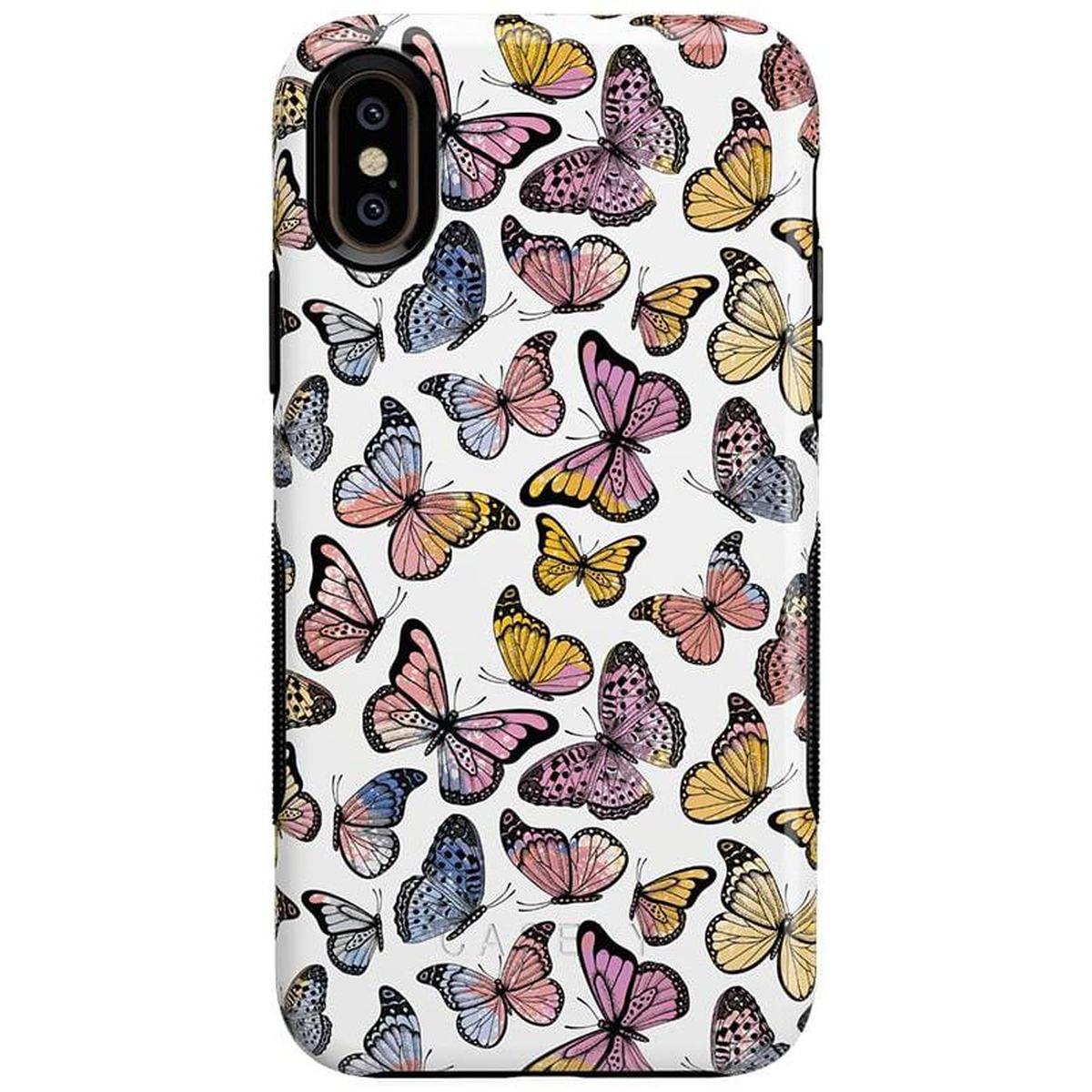 Free Spirit | Rainbow Butterfly Case iPhone Case get.casely Bold iPhone XS Max