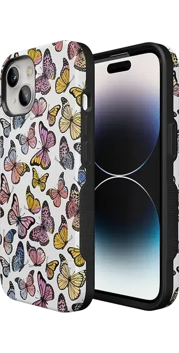 Free Spirit | Rainbow Butterfly Case iPhone Case get.casely