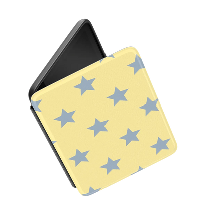 Shine Bright | Butter Yellow Stars Kindle Case