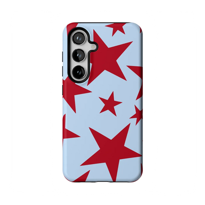 Stars Align | Blue & Red Stars Case - Galaxy S24