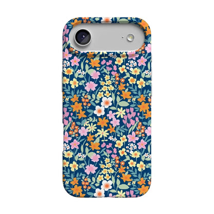Full Bloom | Navy Floral Case iPhone Case get.casely Classic + MagSafe® iPhone 17 Air
