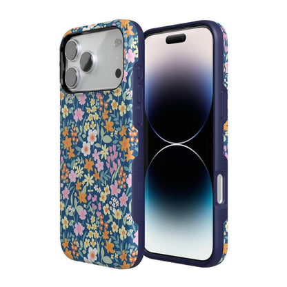 Full Bloom | Navy Floral Case iPhone Case get.casely