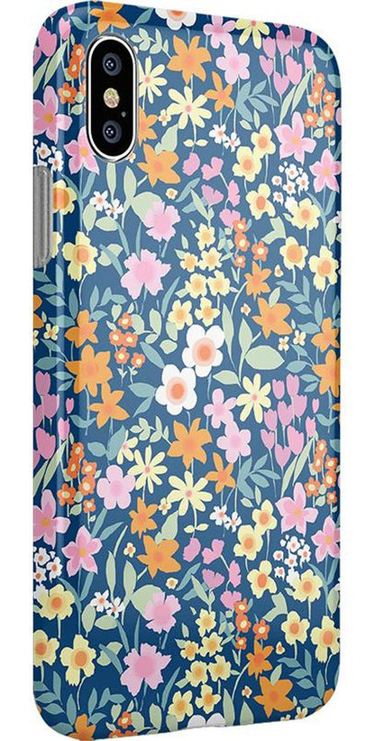 Full Bloom | Navy Floral Case iPhone Case get.casely