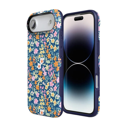 Full Bloom | Navy Floral Case iPhone Case get.casely
