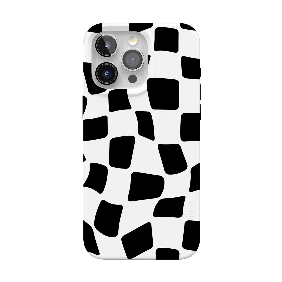 Funky Checkerboard | High Contrast Design Case Phone Case Casetry Classic + MagSafe® iPhone 15 Pro Max