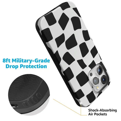 Funky Checkerboard | High Contrast Design Case Phone Case Casetry
