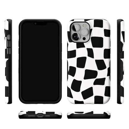Funky Checkerboard | High Contrast Design Case Phone Case Casetry