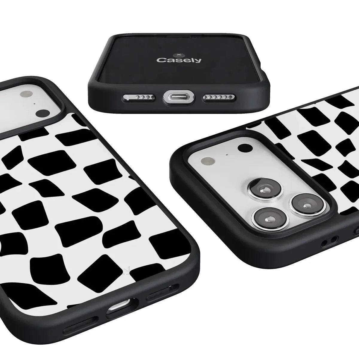 Funky Checkerboard | High Contrast Design Case Phone Case get.casely