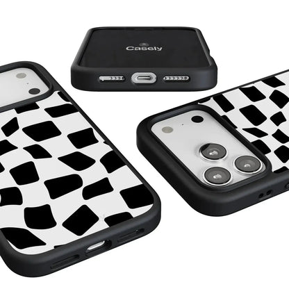Funky Checkerboard | High Contrast Design Case Phone Case get.casely