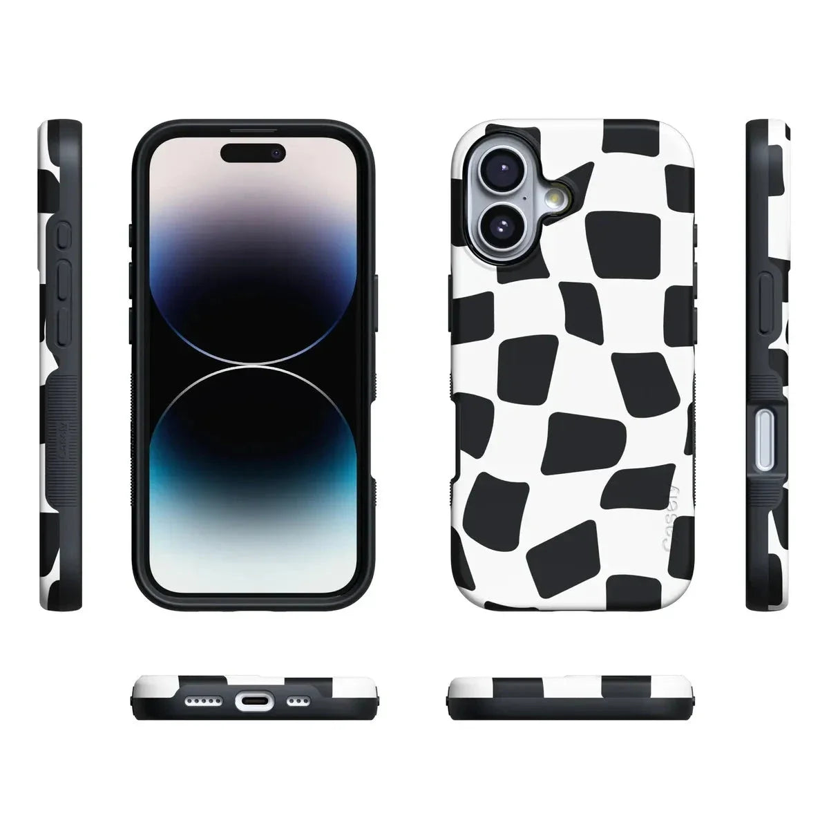 Funky Checkerboard | High Contrast Design Case Phone Case get.casely