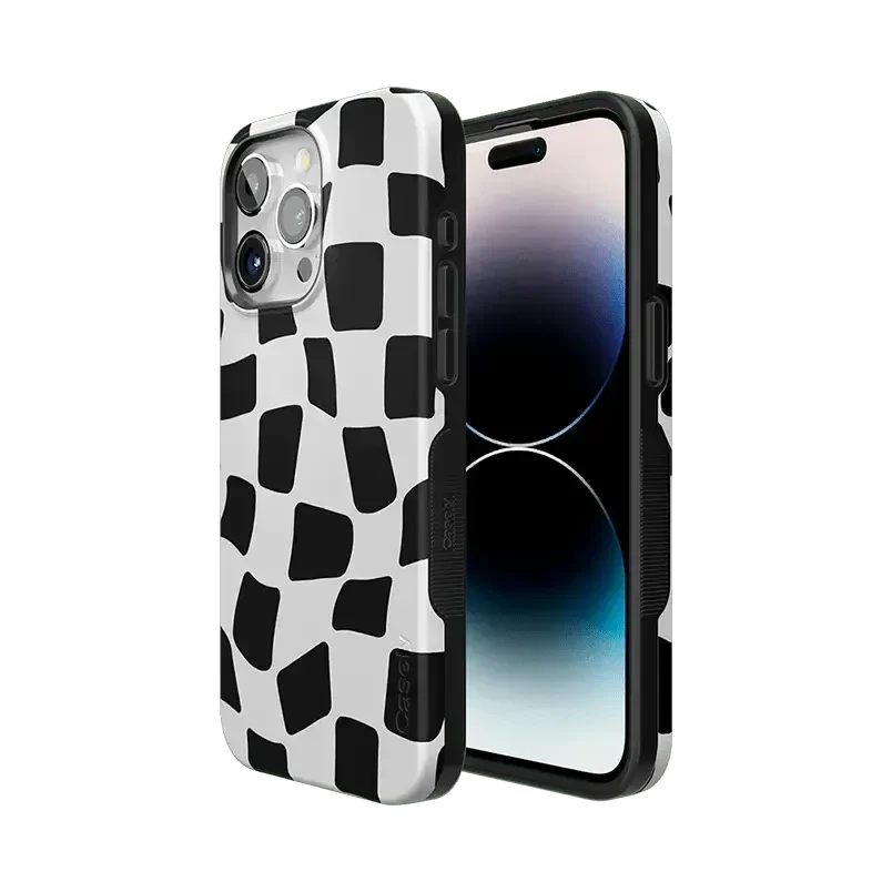 Funky Checkerboard | High Contrast Design Case Phone Case Casetry