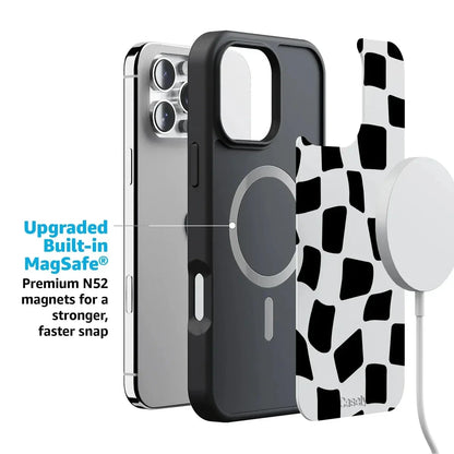 Funky Checkerboard | High Contrast Design Case Phone Case get.casely