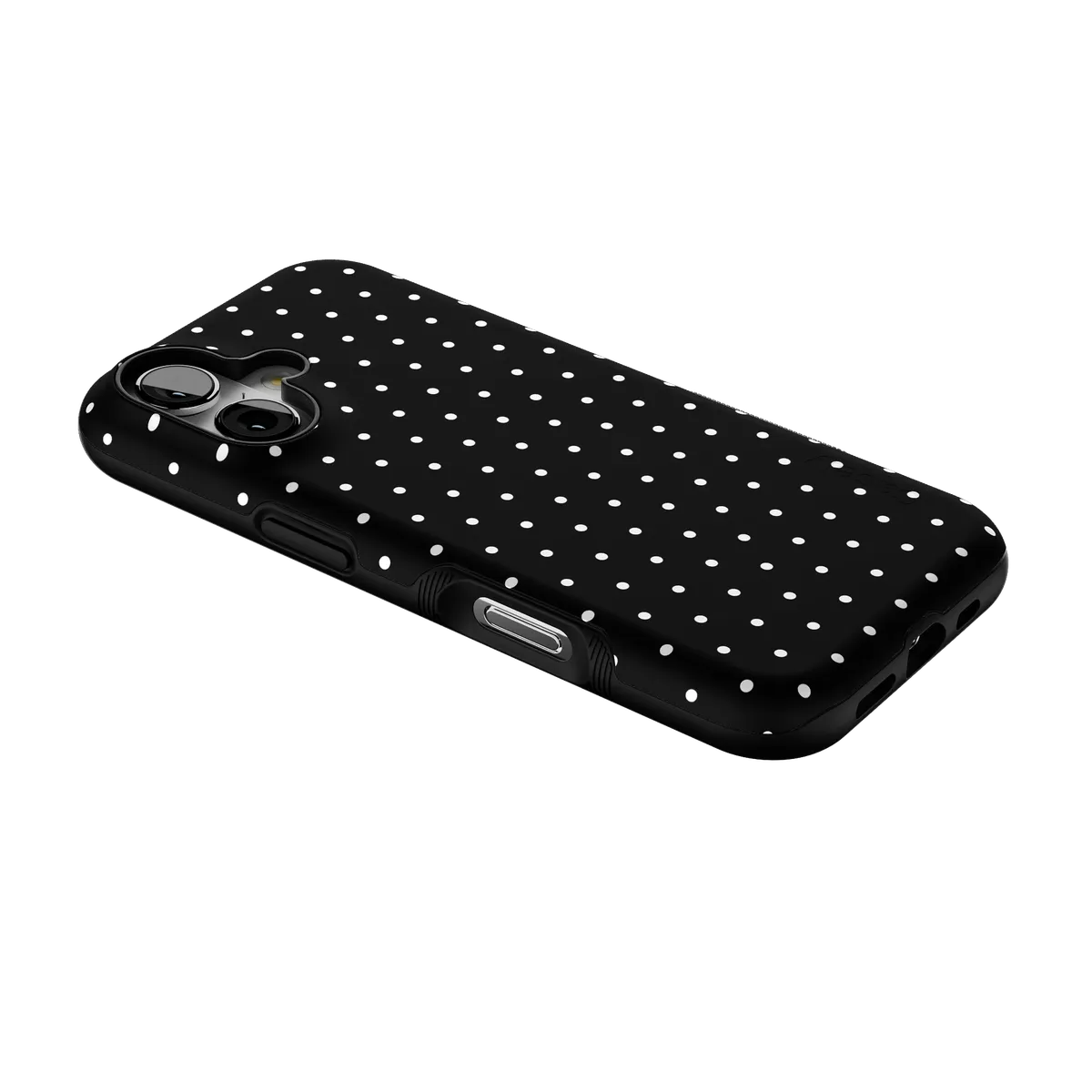 On the Dot | White Polka Dot Case