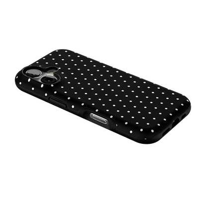 On the Dot | White Polka Dot Case